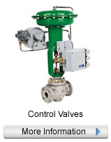 Control Valves, new and remanufactured with 2 year warranty. Repairs and modification.
