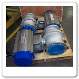 8 inch 150# SS ball valve with actuator