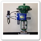 Remanufactured Fisher valve with V-200 positioner
